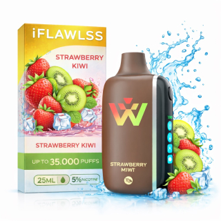 Vape IFLAWLESS 35000 Puff Strawberry Kiwi – Fresa con Kiwi de Larga Duración