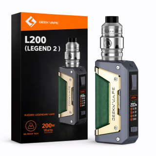 Vape Kit Geekvape L200 Aegis Legend 2 – Resistencia Extrema y Potencia Total
