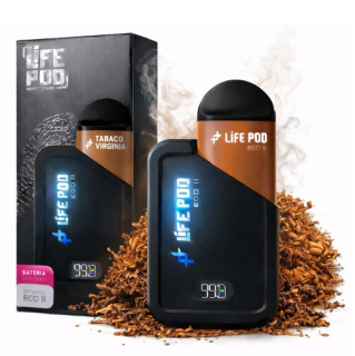 Vape Life Pod Eco II Tobacco Virginia 10000 Puffs