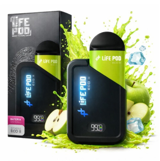 Vape Life Pod Eco II Green Apple Ice 10000 Puffs