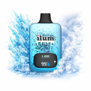 Vape ILUM 10000 Puff Ghost – Menta Ártica Extra Ice