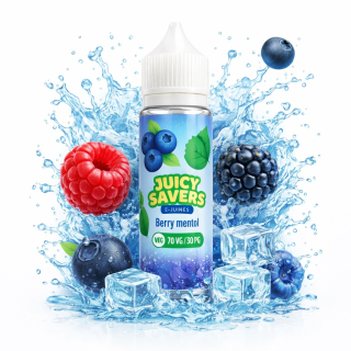 Juicy Savers Berry Menthol ICE 60ml – Líquido Premium para Vapear
