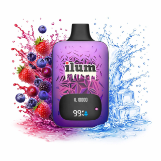 Vape ILUM 10000 Puff Berries Fusion – Mix de Berries Tipo Grape
