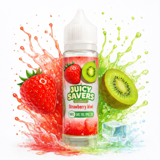 Juicy Savers Strawberry Kiwi ICE 60ml – Líquido Premium para Vapear