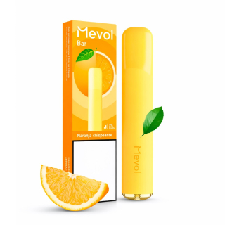 Vape Mevol Bar 800 Puffs Sparkling Orange 3% Nicotina