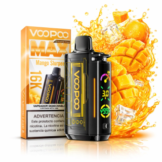 Vape VOOPOO Max 16K Kit Mango Slurpee – 16 000 Puffs Recargable