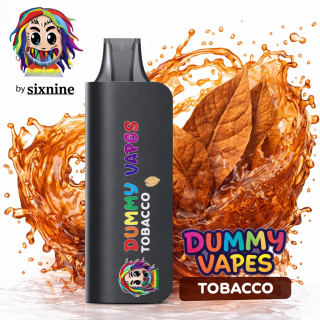 Vape Dummy Vapes Tobacco 8000 Puffs by sixnine – Tabaco Suave y Aromático