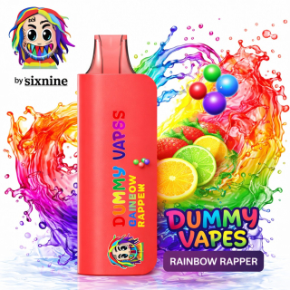 Vape Dummy Vapes Rainbow Rapper 8000 Puffs by sixnine – Mix Frutal Candy