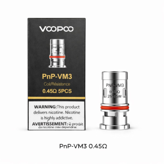 Resistencia Voopoo PnP-VM3 0.45Ω (Mesh)