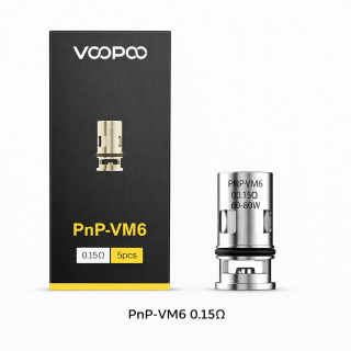 Resistencia Voopoo PnP-VM6 0.15Ω (Mesh Sub-Ohm)