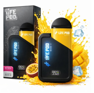 Vape Life Pod Eco II Passion Mango 10000 Puffs