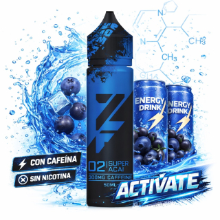 ZAP Super Acaí con Cafeína – Berry Energy Boost 50 ml