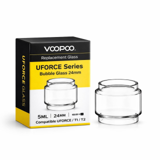 Vidrio Pyrex VooPoo UFORCE / T1 / T2 Bubble 24mm x 18mm 5ml