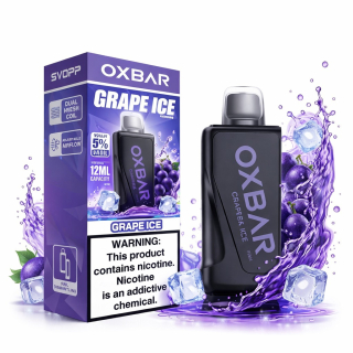 Cartucho OXbar Svopp 35000 Puff – Grape Ice (Uva Helada)