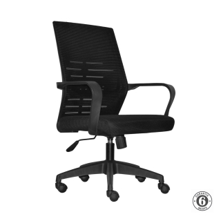 Silla Ergonómica Franz Ejecutiva Negro Althea Confort