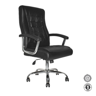 Silla Ergonómica Shiny Xh Presidente Negro Althea Confort
