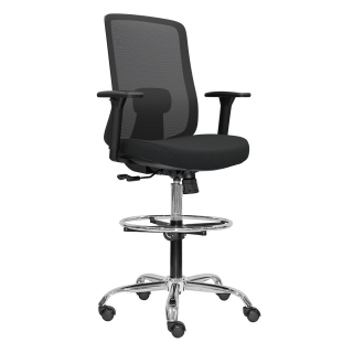 Silla Milano Cajero Ergonómica Bc Ac Negro Althea Confort