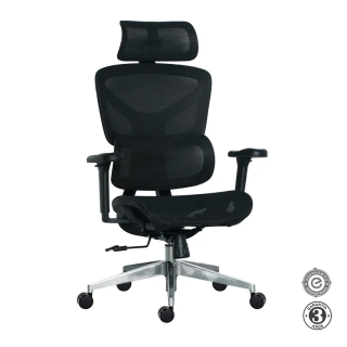 Silla Ergonómica Flip Pro Presidente Negro Althea Confort