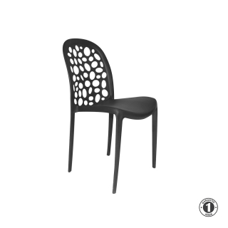 Silla Fija Burbuja Ed Negro Althea Confort