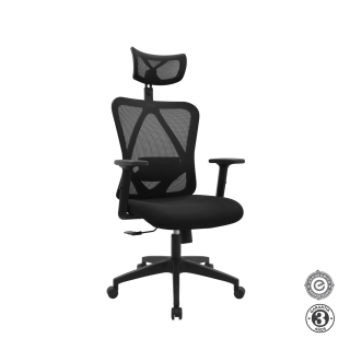 Silla Ergonómica Mark Presidente Negro Althea Confort