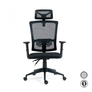 Silla Ergonómica Neo Presidente Negro Althea Confort