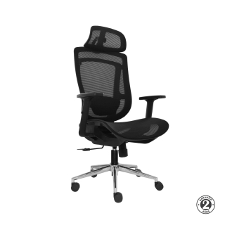 Silla Ergonómica Bogi Presidente Cromado Negro Althea Confort