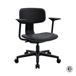 Silla De Laboratorio Kan Cb Multiuso Negro Althea Confort