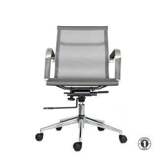 Silla Ergonómica Apolo Gerente Gris Althea Confort