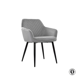 Silla De Comedor Diseño Milei Gris Althea Confort