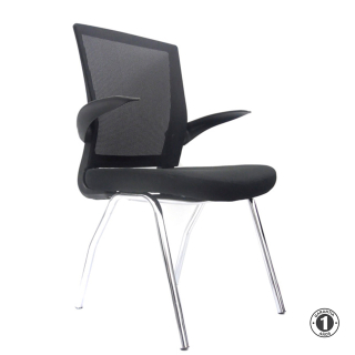 Silla Fija Bloz Negro Althea Confort