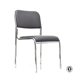 Silla Fija Loft Negro Althea Confort