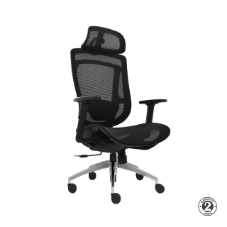 Silla Ergonómica Bogi Presidente Aluminio Negro Althea Confort