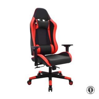 Silla Gamer Leaf Negro y Rojo Althea Confort