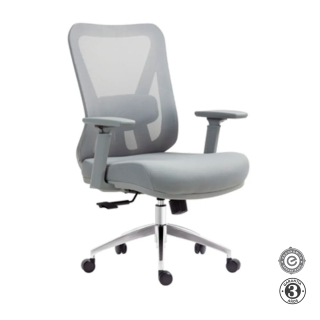 Silla Ergonómica Smart Pro Gerente Syncro 3D Gris Althea Confort