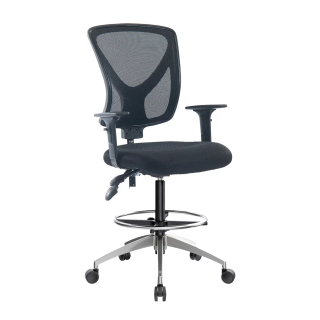 Silla Dubai Ve Cajero Ergonómica Ba Ac Negro Althea Confort