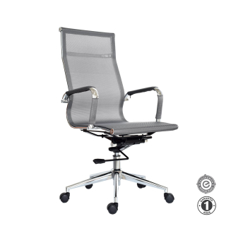 Silla Ergonómica Apolo Presidente Gris Althea Confort