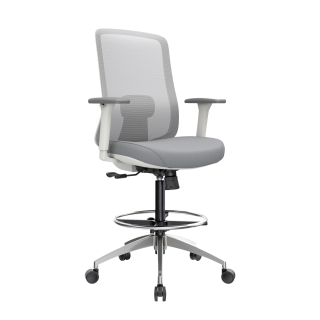 Silla Milano Cajero Ergonómica Ba Ac Gris Althea Confort