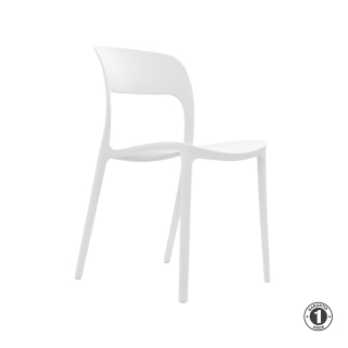 Silla Fija De Comedor Obi Blanco Althea Confort