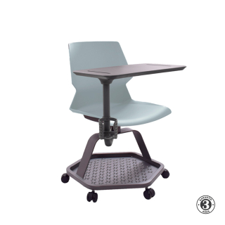 Carpeta Universitaria College Gris Althea Confort