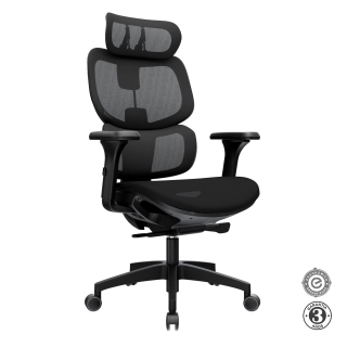 Silla Ergonómica Sam Be Negro Althea Confort