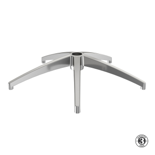 Base Aspa Araña De Silla Giratoria Aluminio 64 Cm Althea Confort