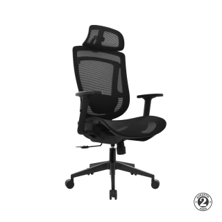 Silla Ergonómica Bogi Presidente Nylon Negro Althea Confort
