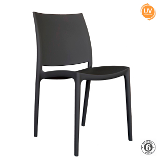 Silla De Comedor Diseño Kiro Ed Negro Althea Confort
