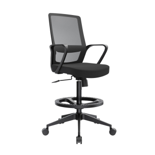 Silla Cajero Ergonómica Negro Bn An Althea Confort