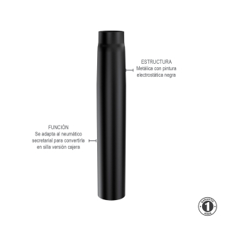 Tubo Adaptador Para Sillas Cajeras Althea Confort