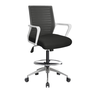 Silla Cajero Torino Blanco/Negro Ba Ac Althea Confort