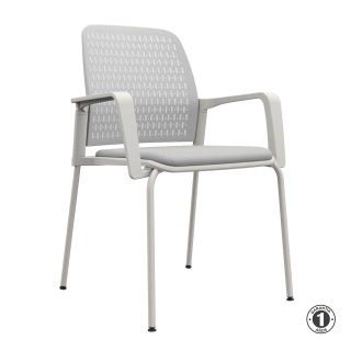 Silla Fija Pinko Gris Althea Confort