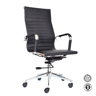 Silla Ergonómica Boss Presidente Negro Althea Confort