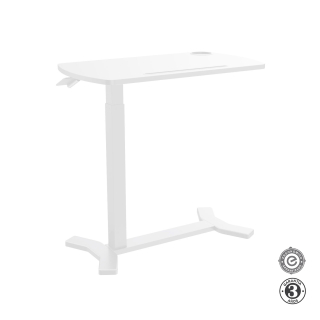 Escritorio Para Laptop Regulable Blanco Althea Confort