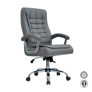 Silla Ergonómica Shiny Xh Presidente Gris Althea Confort